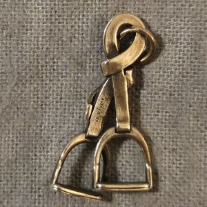 James Avery RETIRED Sterling Stirrup Charm